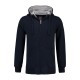 L&S Heavysweat Hooded Cardigan for him