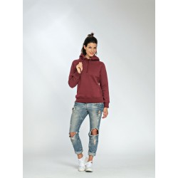 L&S Heavysweat Hooded Raglan Sweater for her