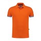 L&S Flag Polo Short Sleeves