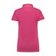 L&S Cotton Elastane Contrast Polo Short Sleeves for her