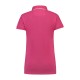 L&S Cotton Elastane Contrast Polo Short Sleeves for her