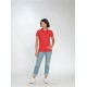 L&S Basic Cotton Elastane Polo Short Sleeves for her