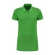 L&S Basic Cotton Elastane Polo Short Sleeves for her
