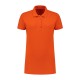 L&S Basic Cotton Elastane Polo Short Sleeves for her