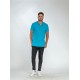 L&S Basic Cotton Elastane Polo Short Sleeves for him