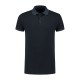 L&S Basic Cotton Elastane Polo Short Sleeves for him