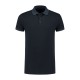 L&S Basic Cotton Elastane Polo Short Sleeves for him