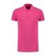 L&S Basic Cotton Elastane Polo Short Sleeves for him