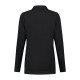 L&S Basic Cotton Elastane Polo Long Sleeves for her