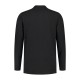 L&S Basic Cotton Elastane Polo Long Sleeves for him