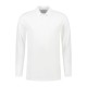 L&S Basic Cotton Elastane Polo Long Sleeves for him