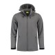 L&S Softshell Hooded Jacket for him