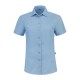 L&S Poly-cotton Mix Poplin Shirt Short Sleeves for her