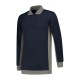 L&S Workwear Contrast Polosweater