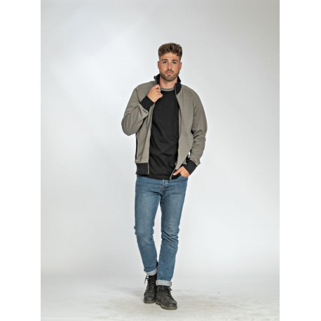 L&S Workwear Contrast Cardigan