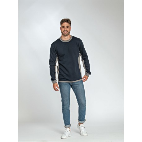L&S Workwear Contrast Sweater