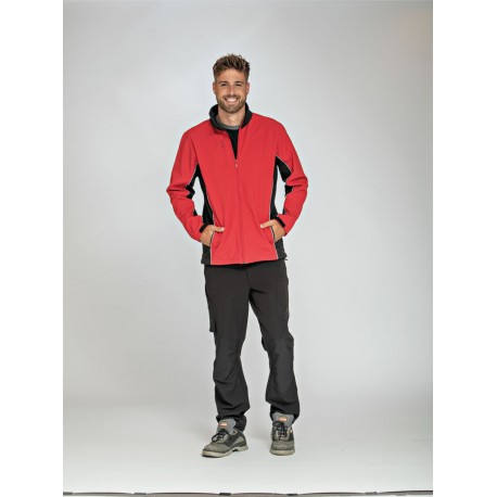 L&S Workwear Contrast Softshell Jacket