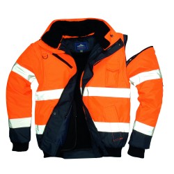 Hi-Vis Contrast Bomber Jack