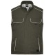 Workwear Softshell Padded Vest