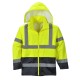 Hi-Vis Klassiek Tweekleuren Regenjack