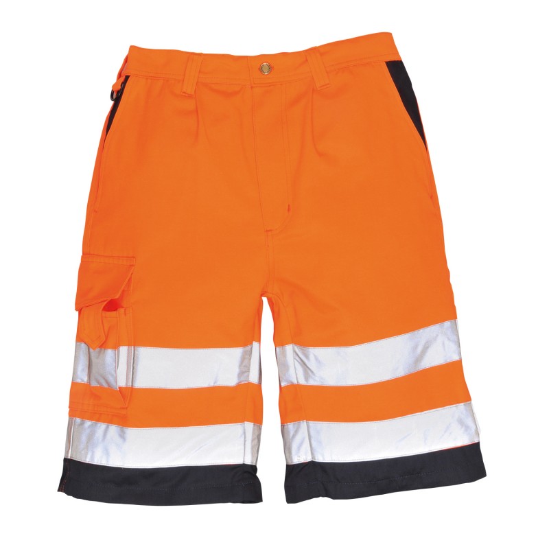 Impressionisme makkelijk te gebruiken Aggregaat Hi Vis Polykatoen Korte Broek - Monika's werkkleding