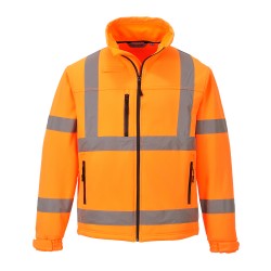 Hi-Vis Klassiek Softshell Jack (3L)