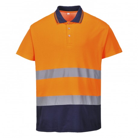 Koszulka Polo dwukolorowa Cotton Comfort