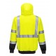  Hi-Vis Tweekleuren Hoody met rits