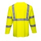 Vlamvertragend HiVis T-Shirt met lange mouwen