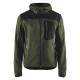 Gebreid vest met softshell