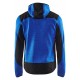 Gebreid vest met softshell