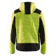 Gebreid vest met softshell