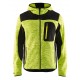 Gebreid vest met softshell