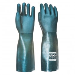 Dubbel Gedompelde PVC-handschoen 45cm