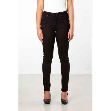 PANTS SLIM FIT STRETCH TWILL BLACK