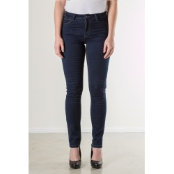 PANTS STRAIGHT STRETCH DENIM DEEP BLUE