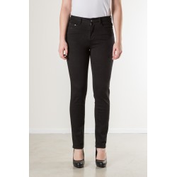 PANTS STRAIGHT STRETCH TWILL BLACK