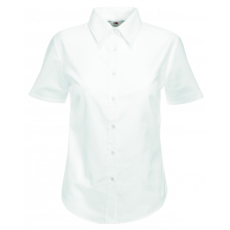 KOSZULA LADY-FIT Z KRÓTKIM RĘKAWEM - OXFORD SHIRT