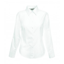 LADY-FIT LONG SLEEVE OXFORD SHIRT