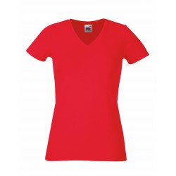 LADY-FIT V-NECK T