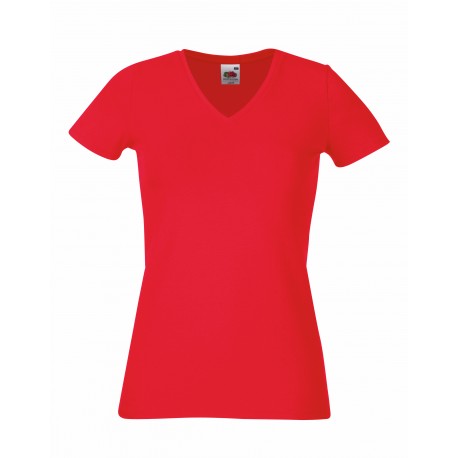 KOSZULKA LADY-FIT V-NECK