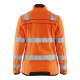 DAMES MICROFLEECEVEST HIGH VIS