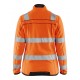 DAMES MICROFLEECEVEST HIGH VIS