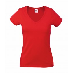 KOSZULKA LADY FIT VALUEWEIGHT V-NECK