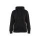 DAMES HOODIE MET RITS