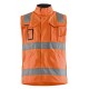 WERKVEST. ONGEVOERD HIGH VIS