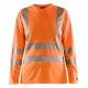 DAMES T-SHIRT LANGE MOUW HIGH VIS
