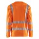 UV-T-SHIRT LANGE MOUW HIGH VIS