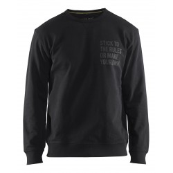 SWEATSHIRT LIMITED "STICK TO THE RULES"