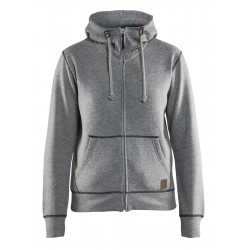 DAMES HOODED SWEATVEST